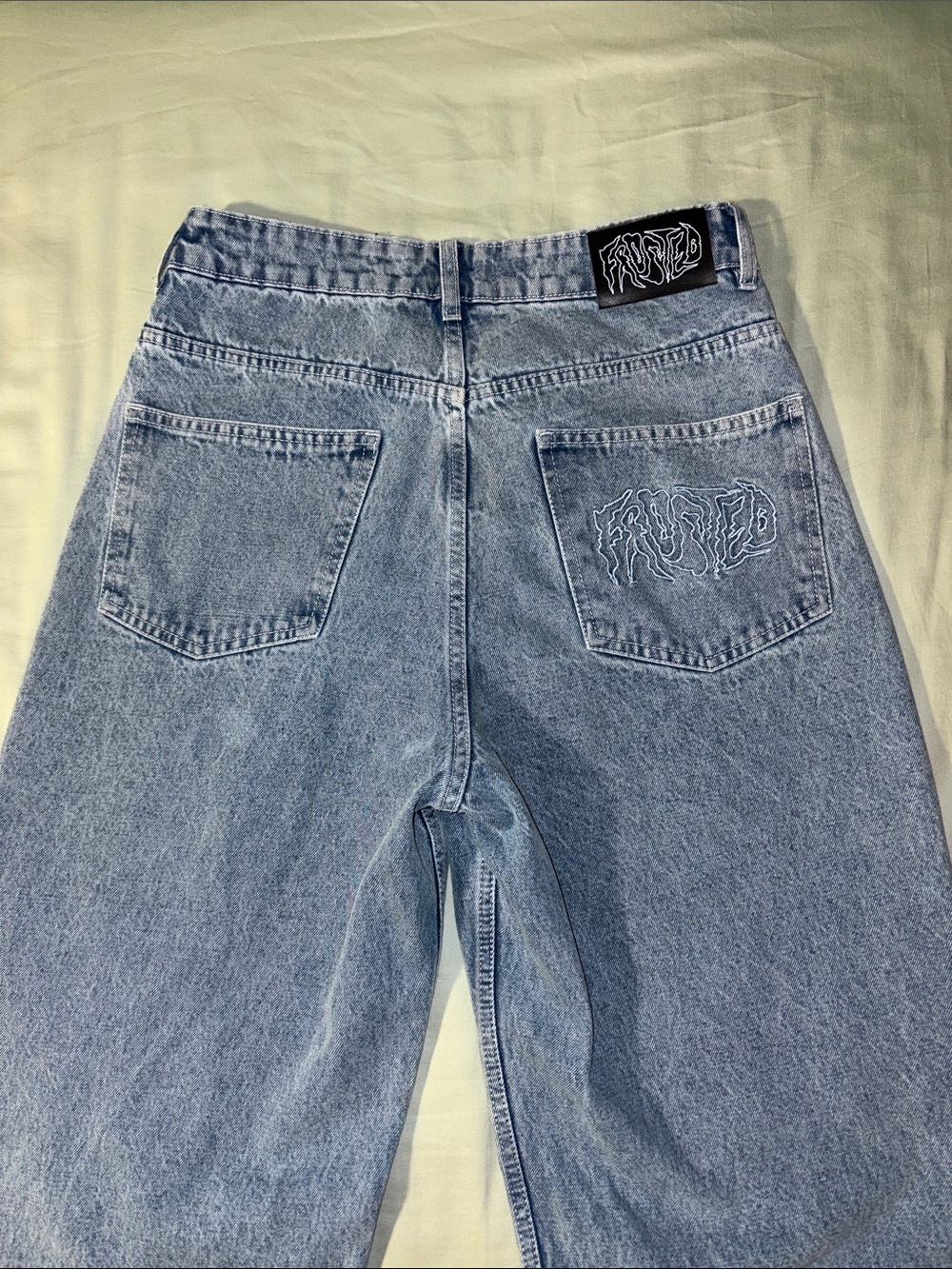 Frosted Baggy Jeans